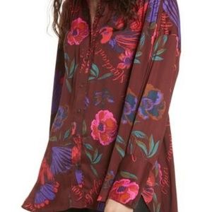 Free people Silky Nights Blouse